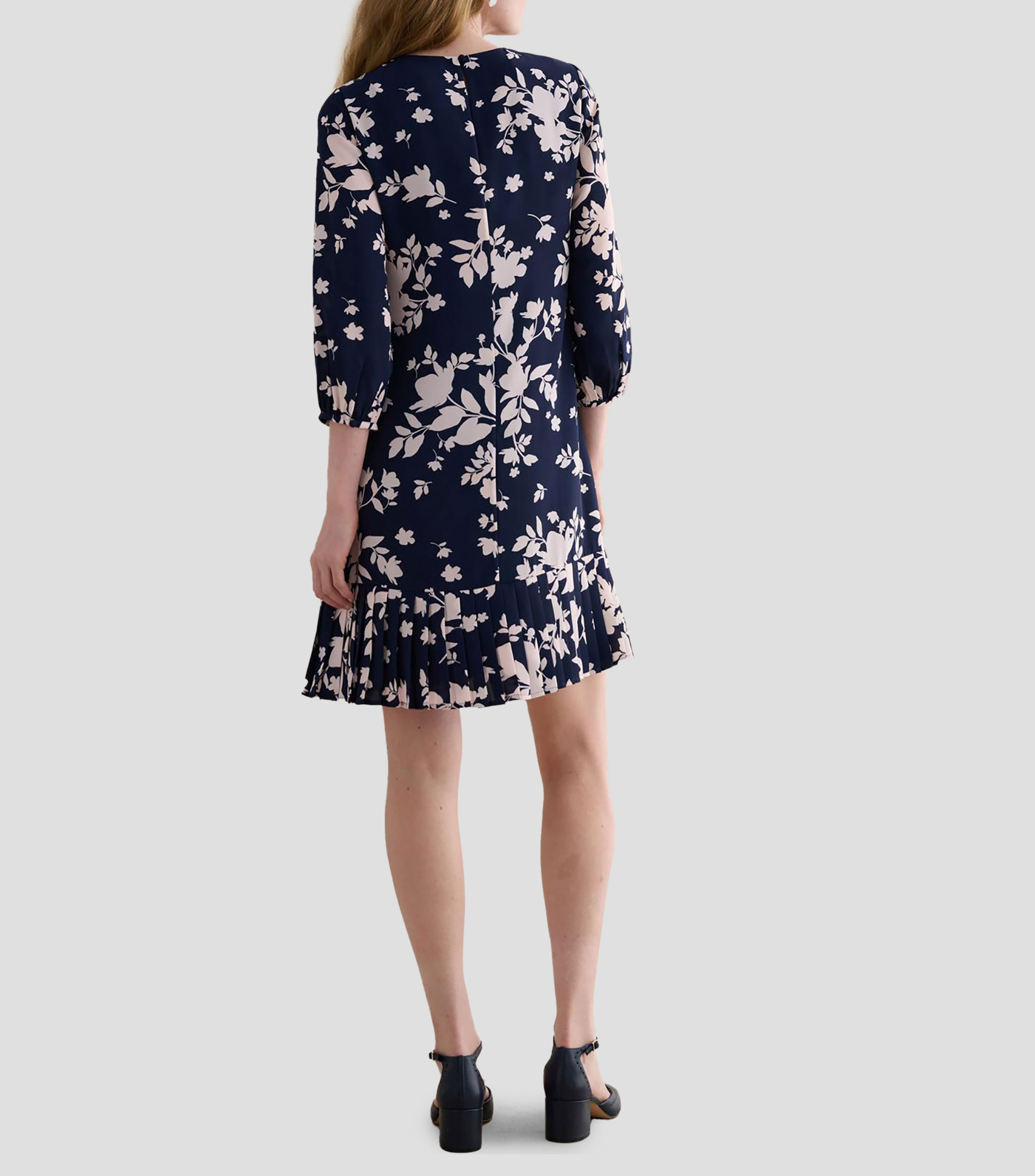 Vestido corto manga 3/4 fantasía Mujer